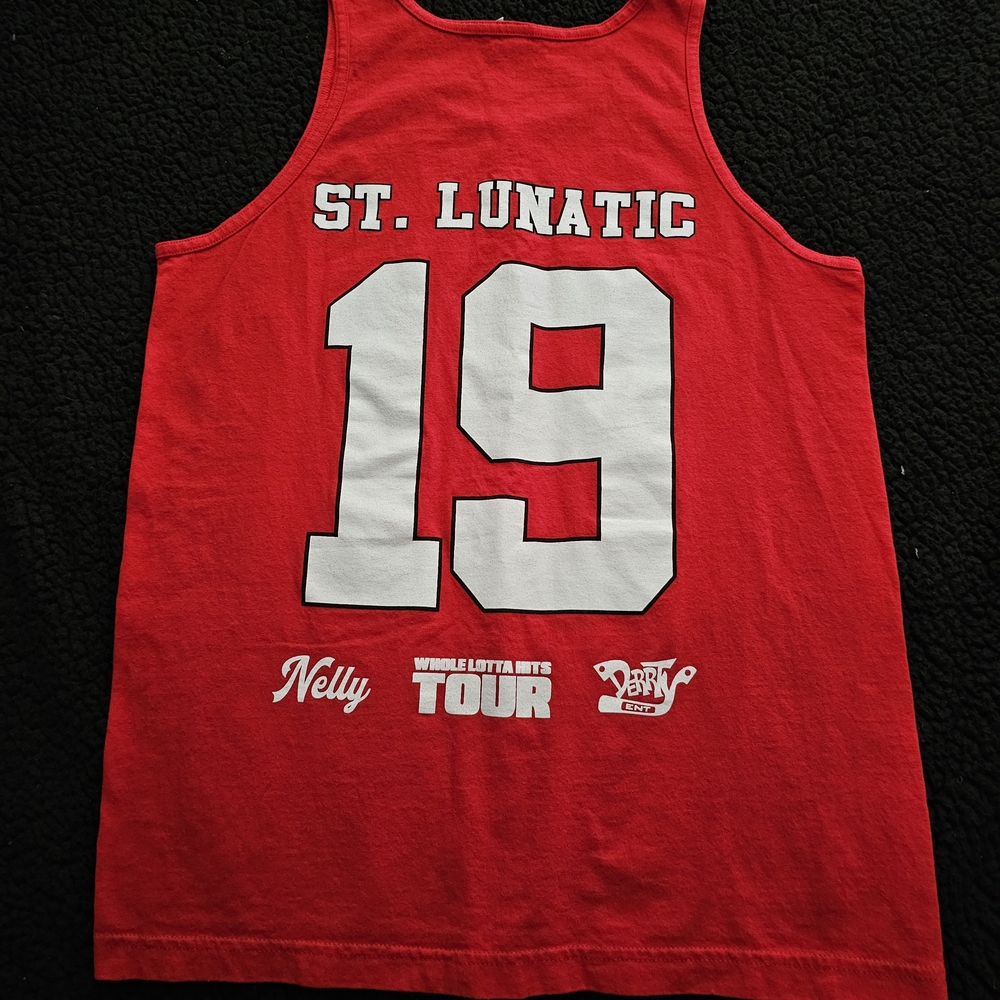 St. Lunatic Tour Tank Top (Red)